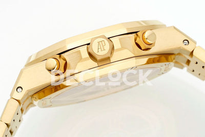 Royal Oak Chrono 26240 YG Dial on YG Bracelet