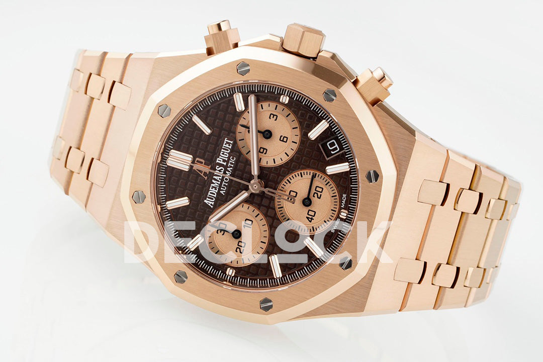 Royal Oak Self-Winding Chronograph Green Dial in Steel 