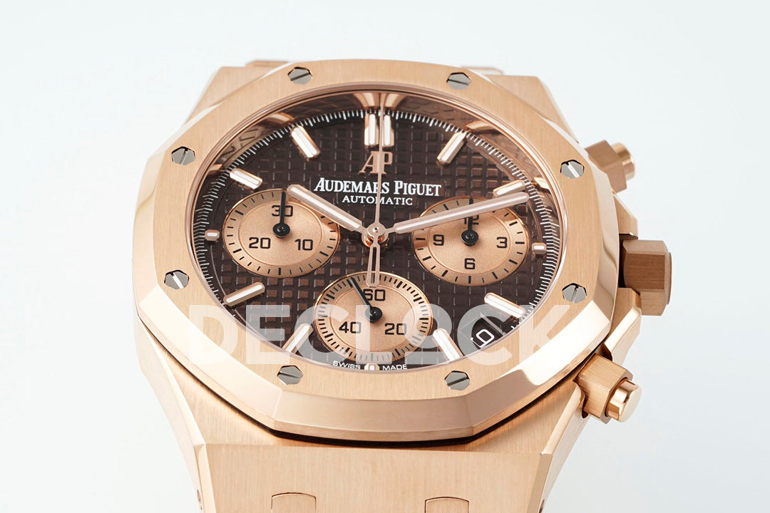 Royal Oak Self-Winding Chronograph Green Dial in Steel 