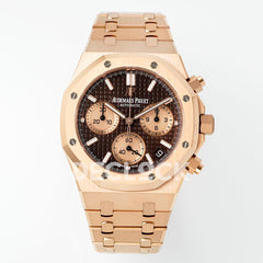 Royal Oak Self-Winding Chronograph Green Dial in Steel 