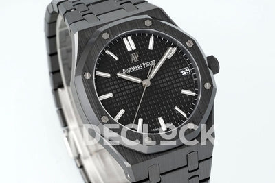 Royal Oak 41mm 15500 Black Ceramic/Cer Black Dial APSF