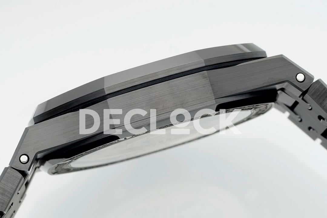Replica Audemars Pigeut Royal Oak 41mm 15500 Black Ceramic/Cer Black Dial APSF |  Declock.