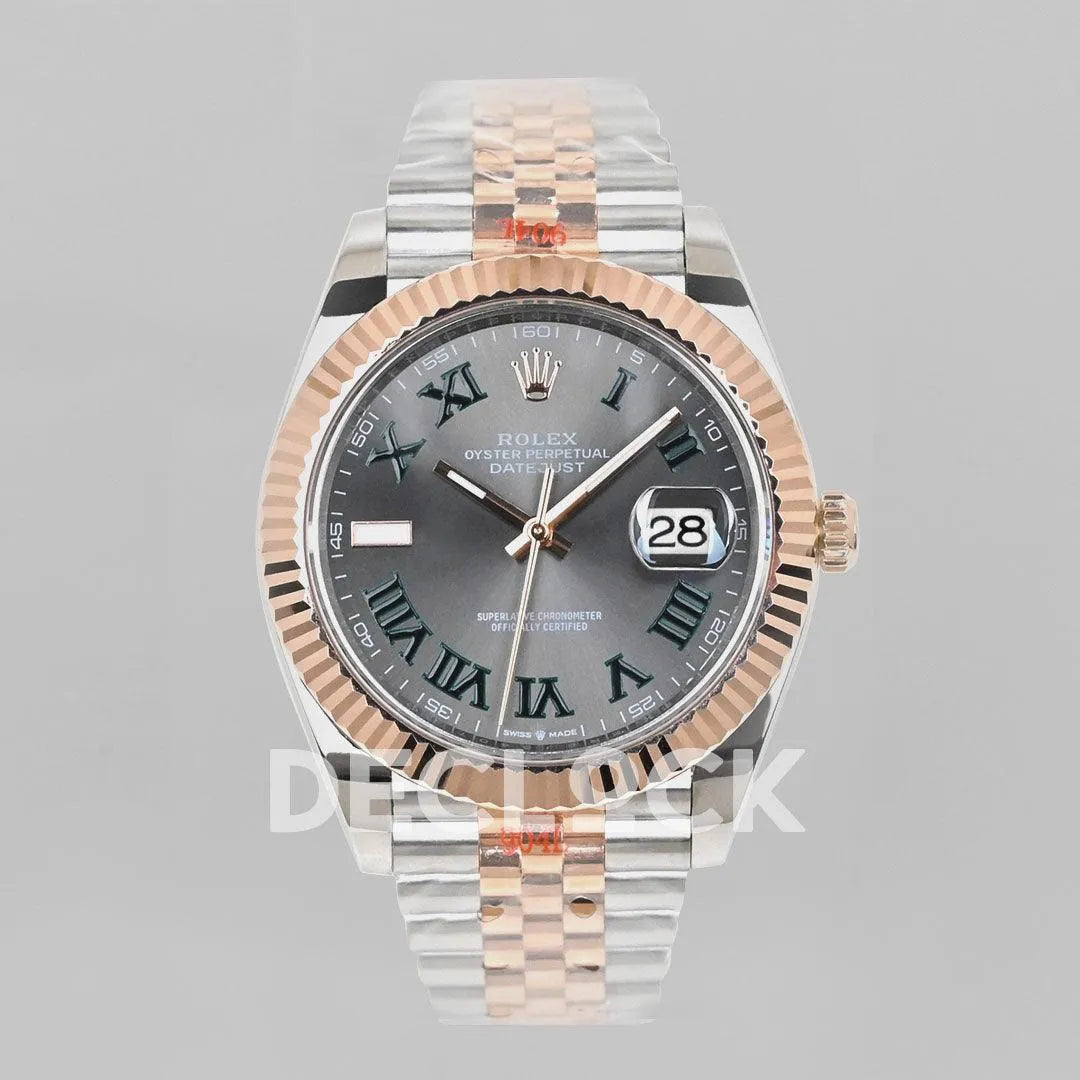 Datejust 36/41 126331 Silver Dial in with Roman Markers in Jubilee