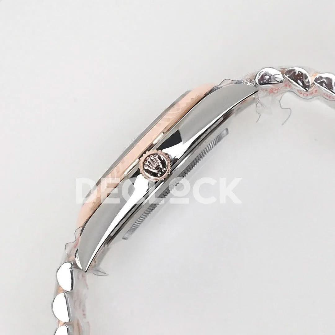Replica Rolex Datejust 36/41 126331 Silver Dial in with Roman Markers in Jubilee |  Declock.