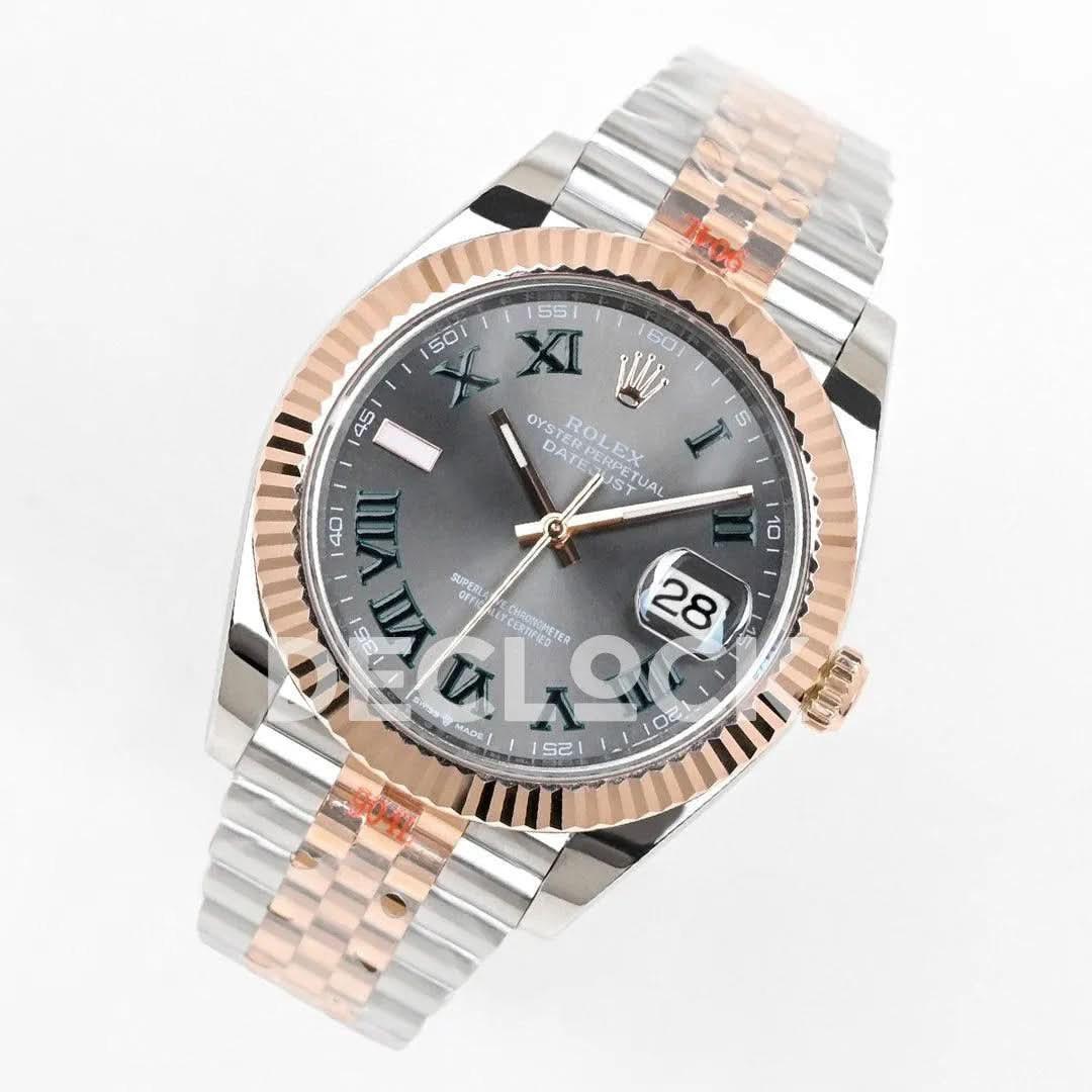 Replica Rolex Datejust 36/41 126331 Silver Dial in with Roman Markers in Jubilee |  Declock.