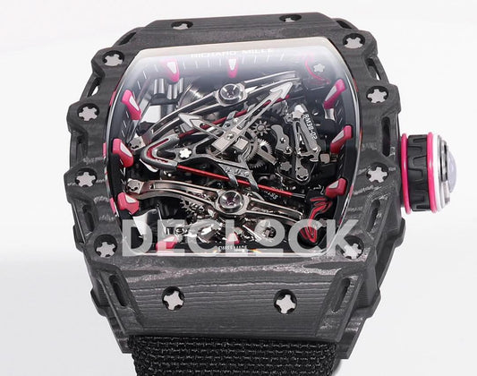 Replica Richard Mille RM 38-02 Tourbillon Bubba Watson Black | Declock.