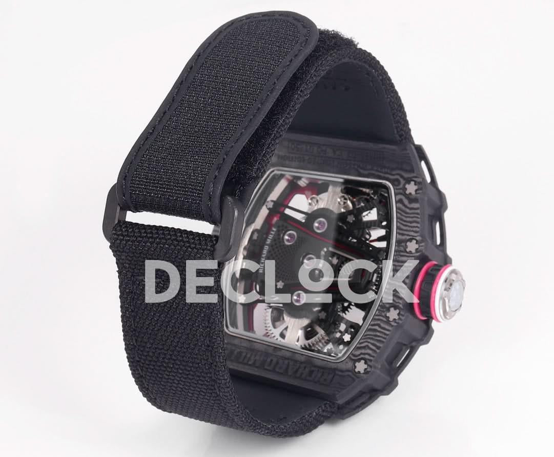 Replica Richard Mille RM 38-02 Tourbillon Bubba Watson Black |  Declock.