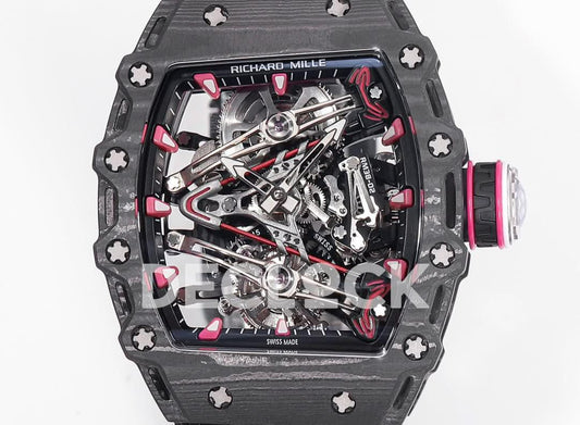 Replica Richard Mille RM 38-02 Tourbillon Bubba Watson Black | Declock.
