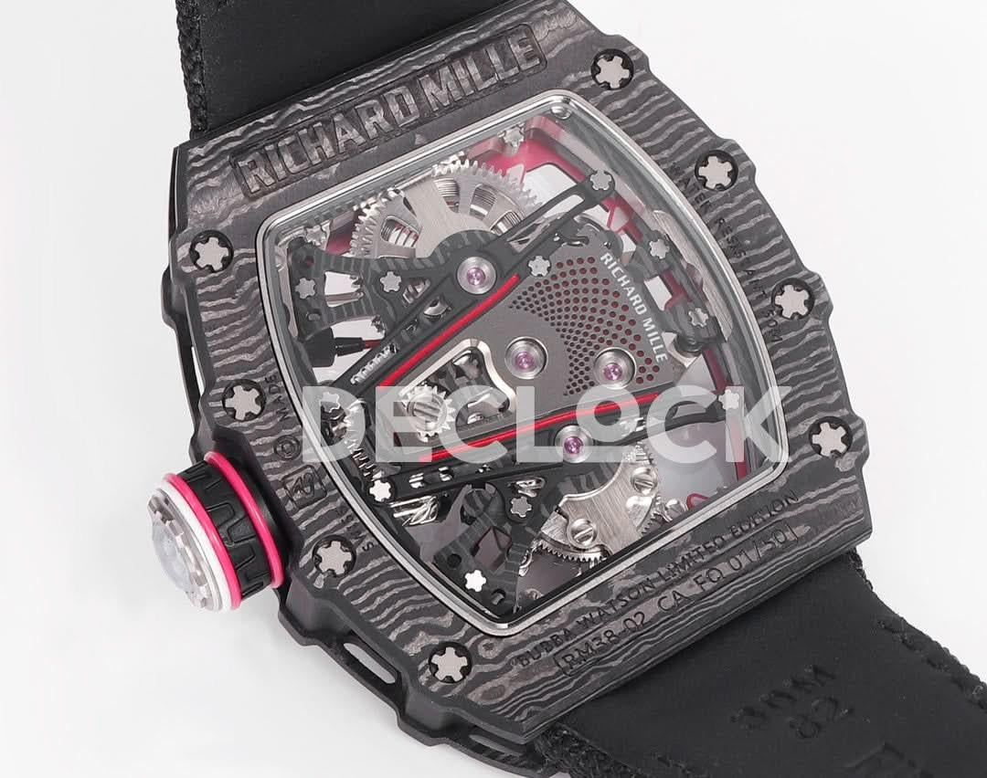 Replica Richard Mille RM 38-02 Tourbillon Bubba Watson Black |  Declock.