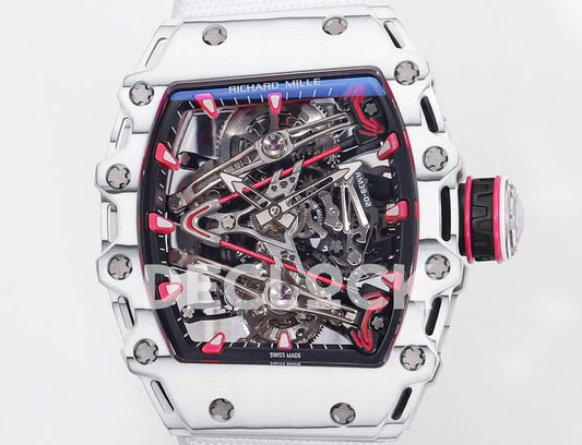 Replica Richard Mille RM 38-02 Tourbillon Bubba Watson White | Declock.