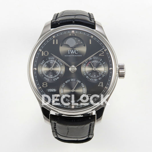 IWC Portugieser Perpetual Calendar Gray APSF A52610 – front view