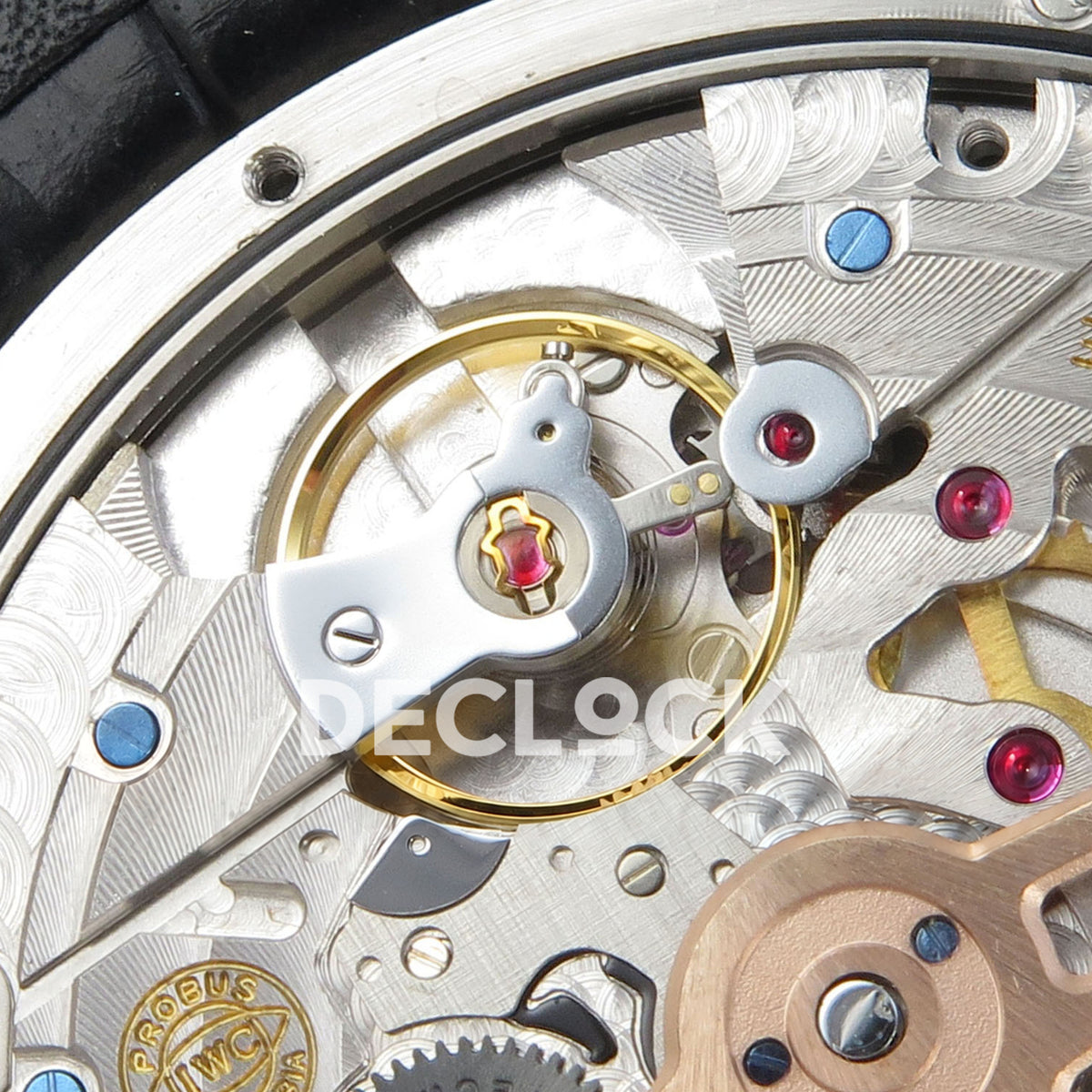 IWC Portugieser Perpetual Calendar Gray APSF A52610 – balance wheel