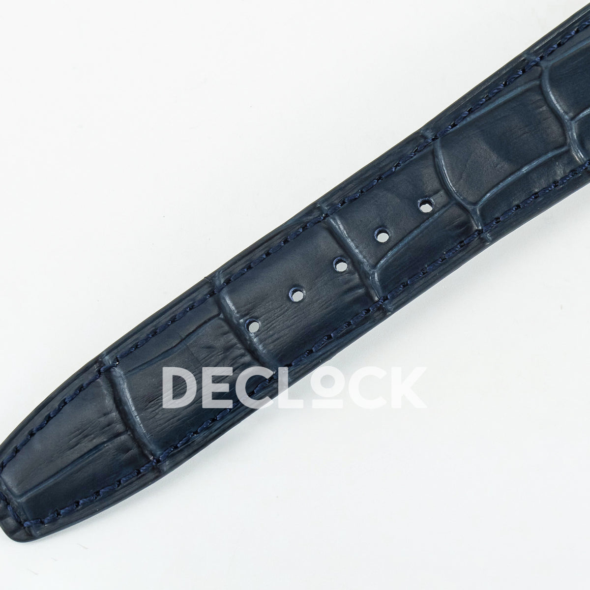 IWC Portugieser Perpetual Calendar Rose Gold Blue Style 2 APSF A52610 – blue leather strap