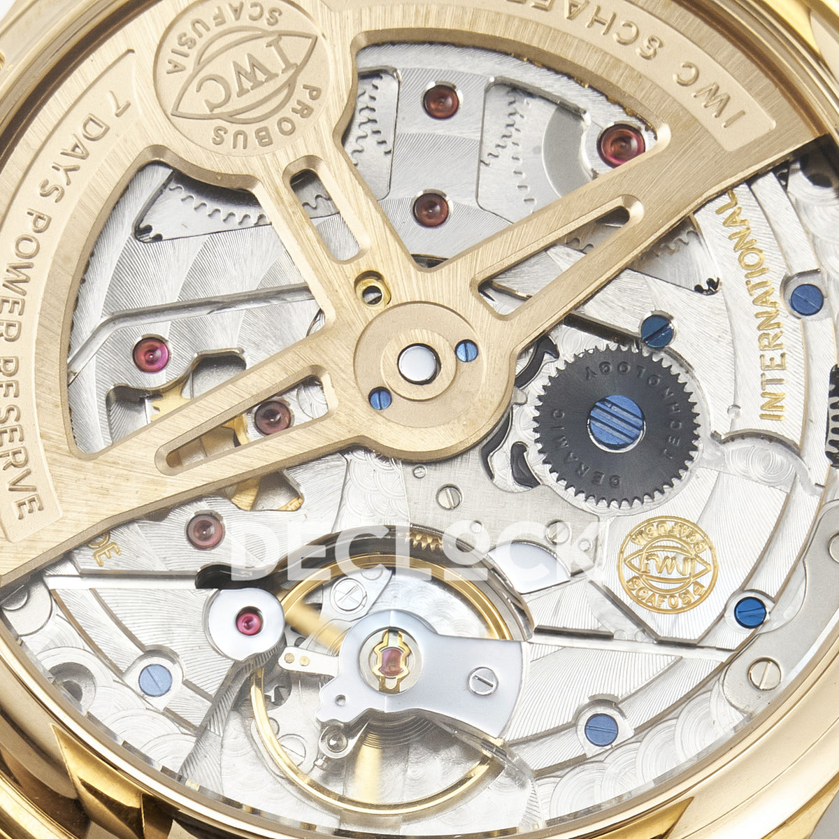 IWC Portugieser Perpetual Calendar Rose Gold Gray APSF A52610 – balance wheel