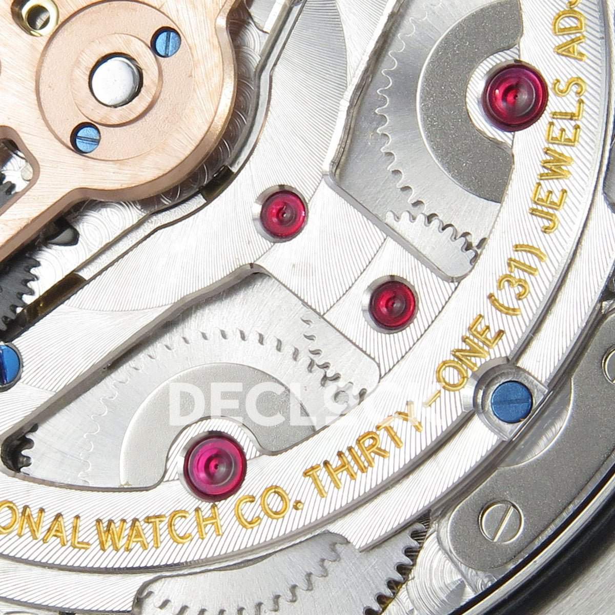 IWC Portugieser Perpetual Calendar White Rose Gold Numerals APSF A52610 – jewel count engraving