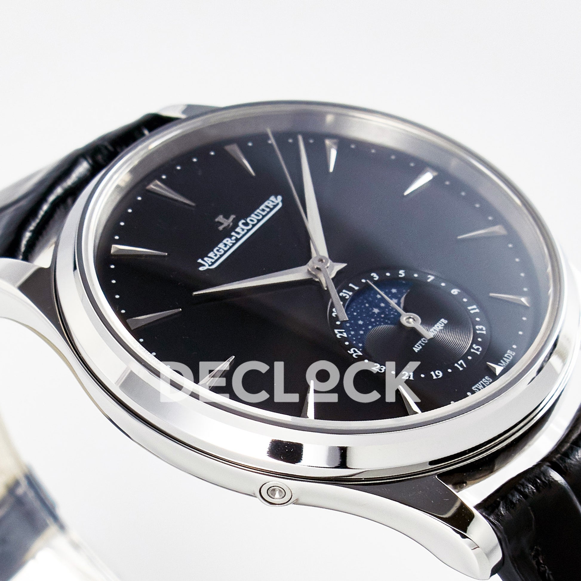 Jaeger-LeCoultre Master Ultra Thin Moon SS Black 39mm Z+F SA925