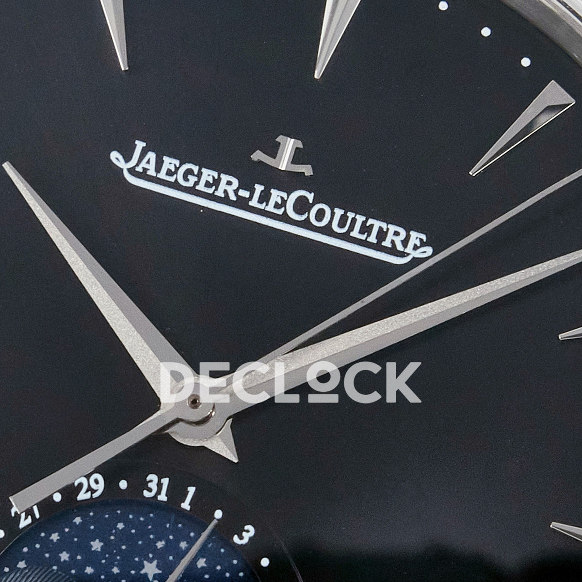 Jaeger-LeCoultre Master Ultra Thin Moon SS Black 39mm Z+F SA925