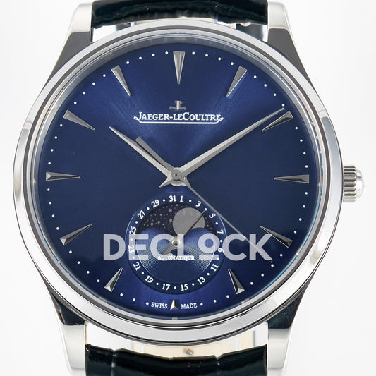 Jaeger-LeCoultre Master Ultra Thin Moon SS Blue 39mm Z+F SA925