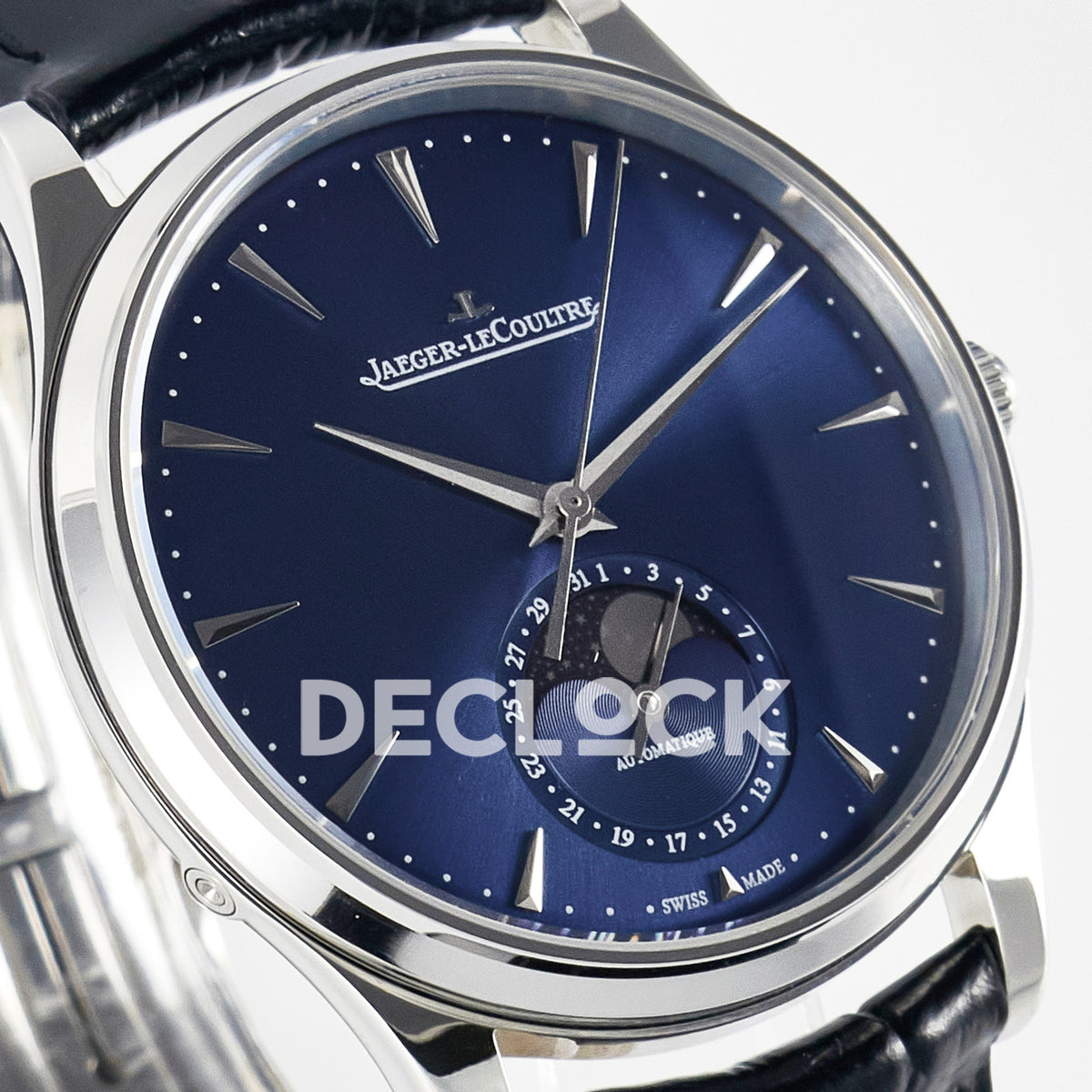 Jaeger-LeCoultre Master Ultra Thin Moon SS Blue 39mm Z+F SA925