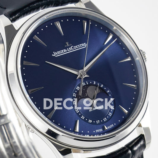Jaeger-LeCoultre Master Ultra Thin Moon SS Blue 39mm Z+F SA925