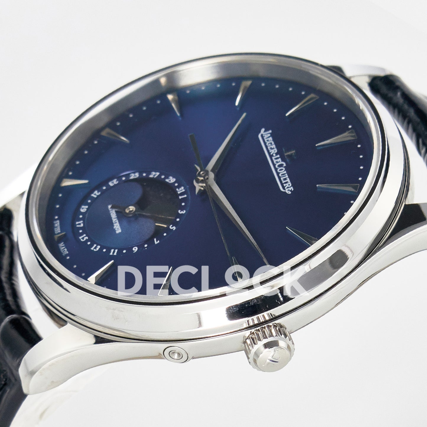 Jaeger-LeCoultre Master Ultra Thin Moon SS Blue 39mm Z+F SA925