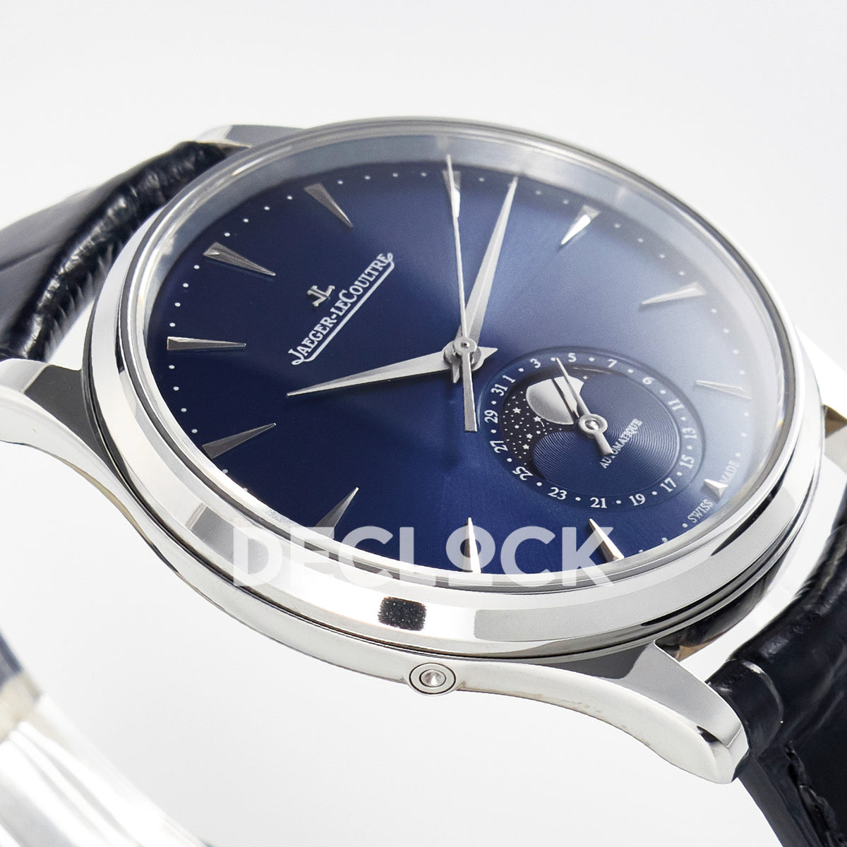 Jaeger-LeCoultre Master Ultra Thin Moon SS Blue 39mm Z+F SA925