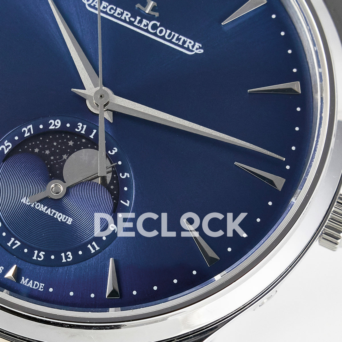 Jaeger-LeCoultre Master Ultra Thin Moon SS Blue 39mm Z+F SA925