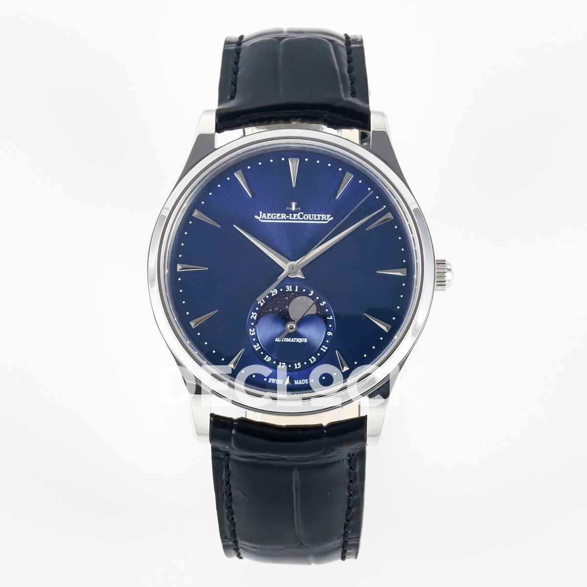 Jaeger-LeCoultre Master Ultra Thin Moon SS Blue 39mm Z+F SA925