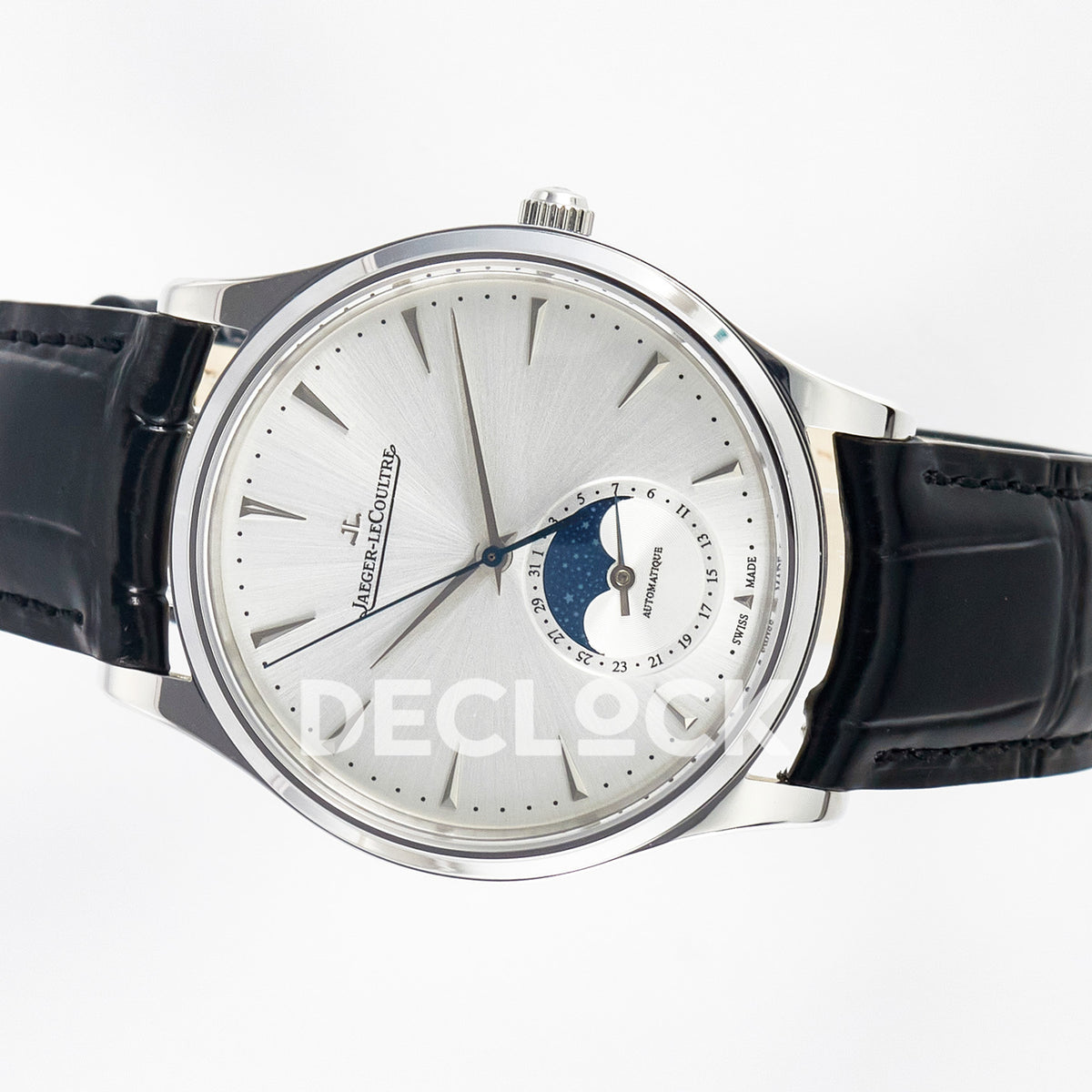 Jaeger-LeCoultre Master Ultra Thin Moon SS Silver White 39mm Z+F SA925