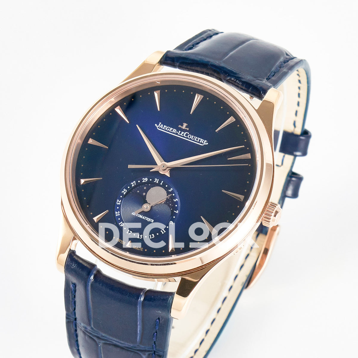 Jaeger-LeCoultre Master Ultra Thin Moon RG Blue 39mm Z+F SA925