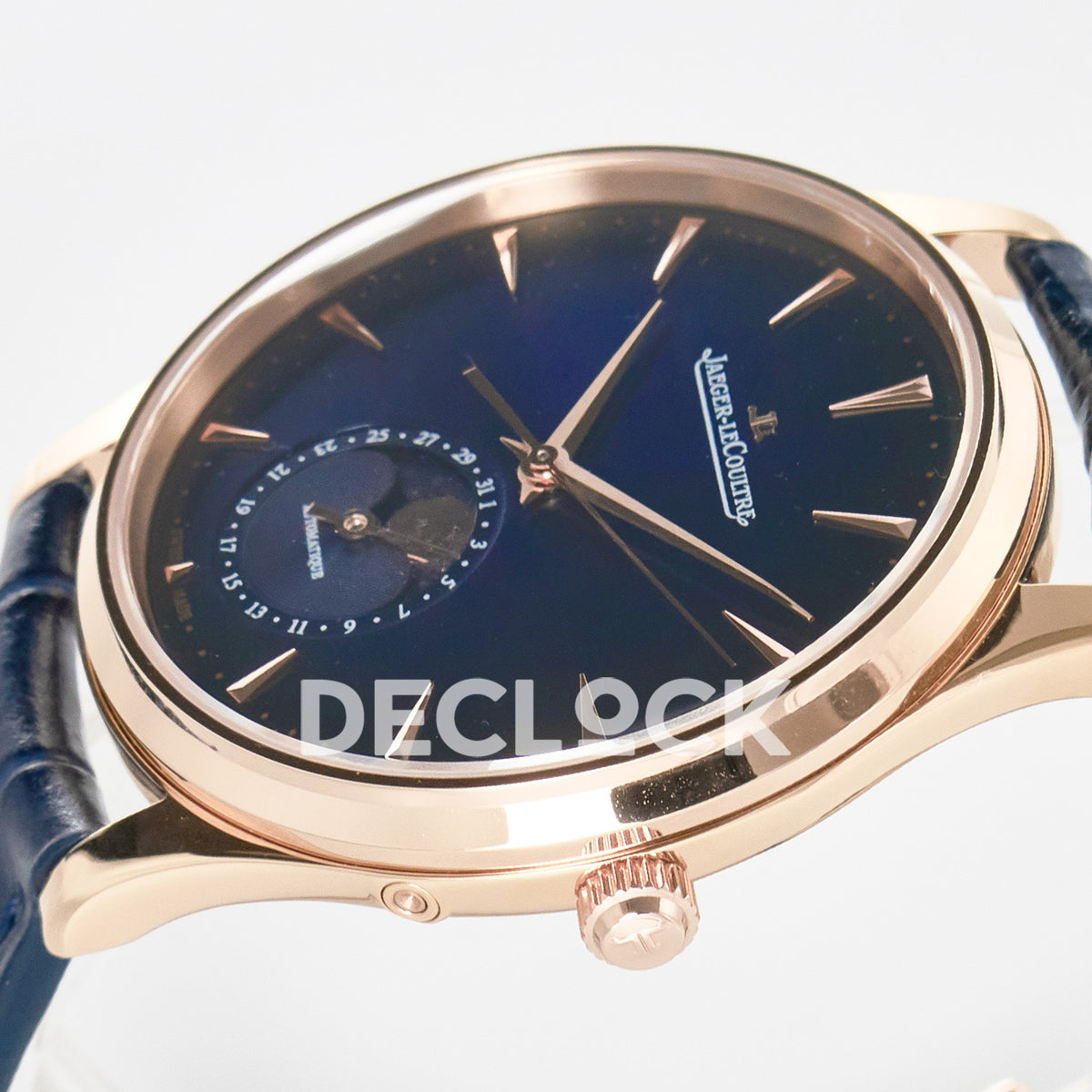 Jaeger-LeCoultre Master Ultra Thin Moon RG Blue 39mm Z+F SA925