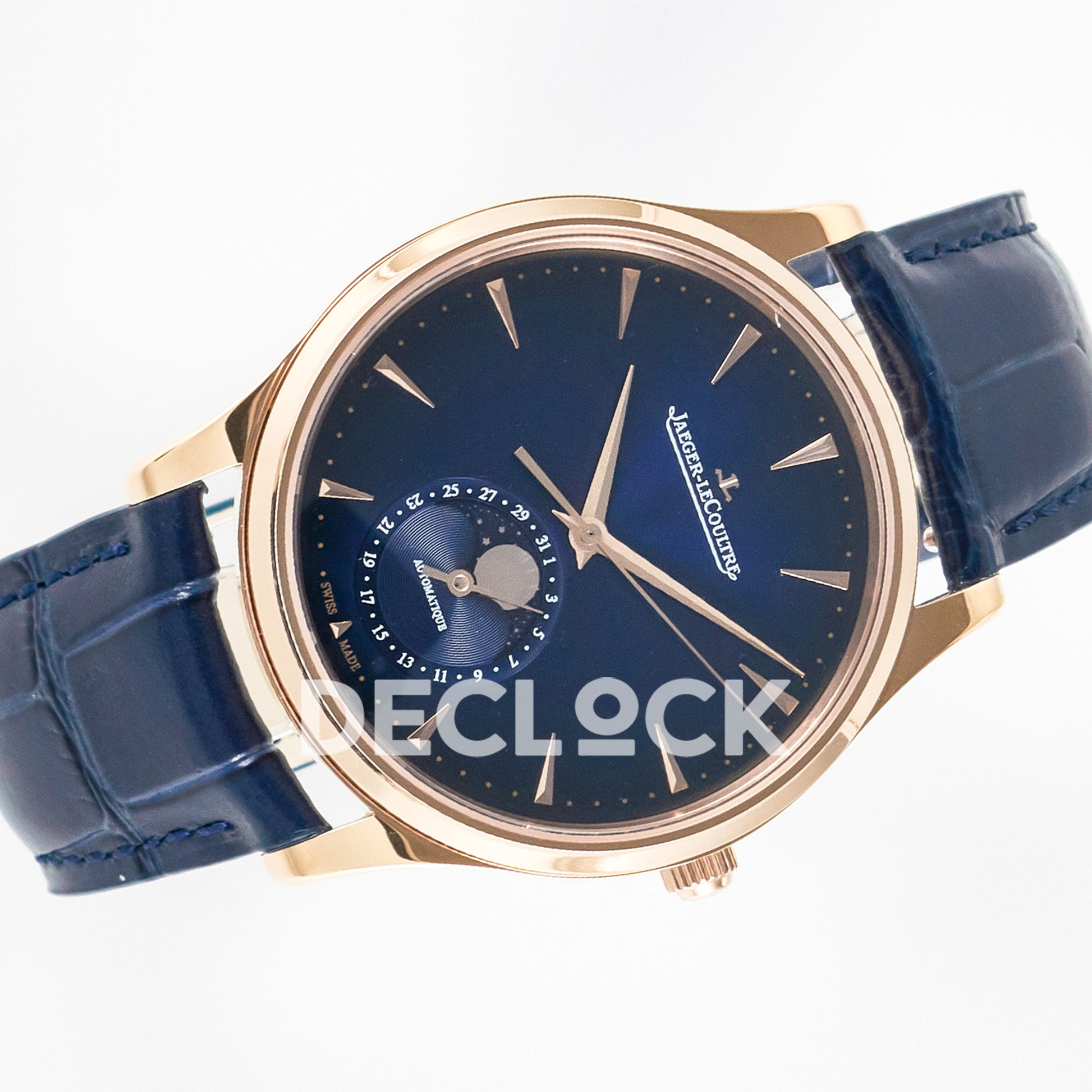 Jaeger-LeCoultre Master Ultra Thin Moon RG Blue 39mm Z+F SA925