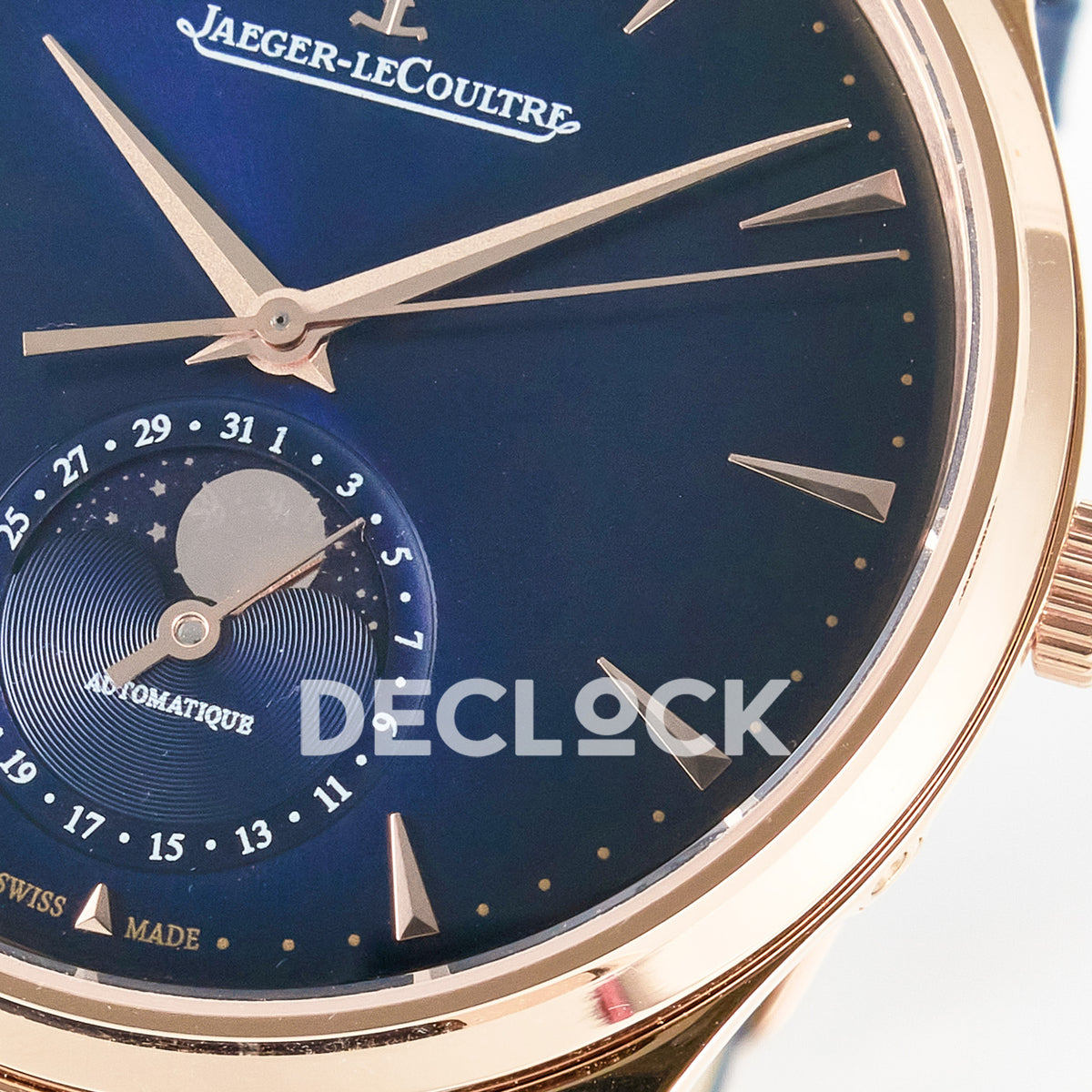 Jaeger-LeCoultre Master Ultra Thin Moon RG Blue 39mm Z+F SA925
