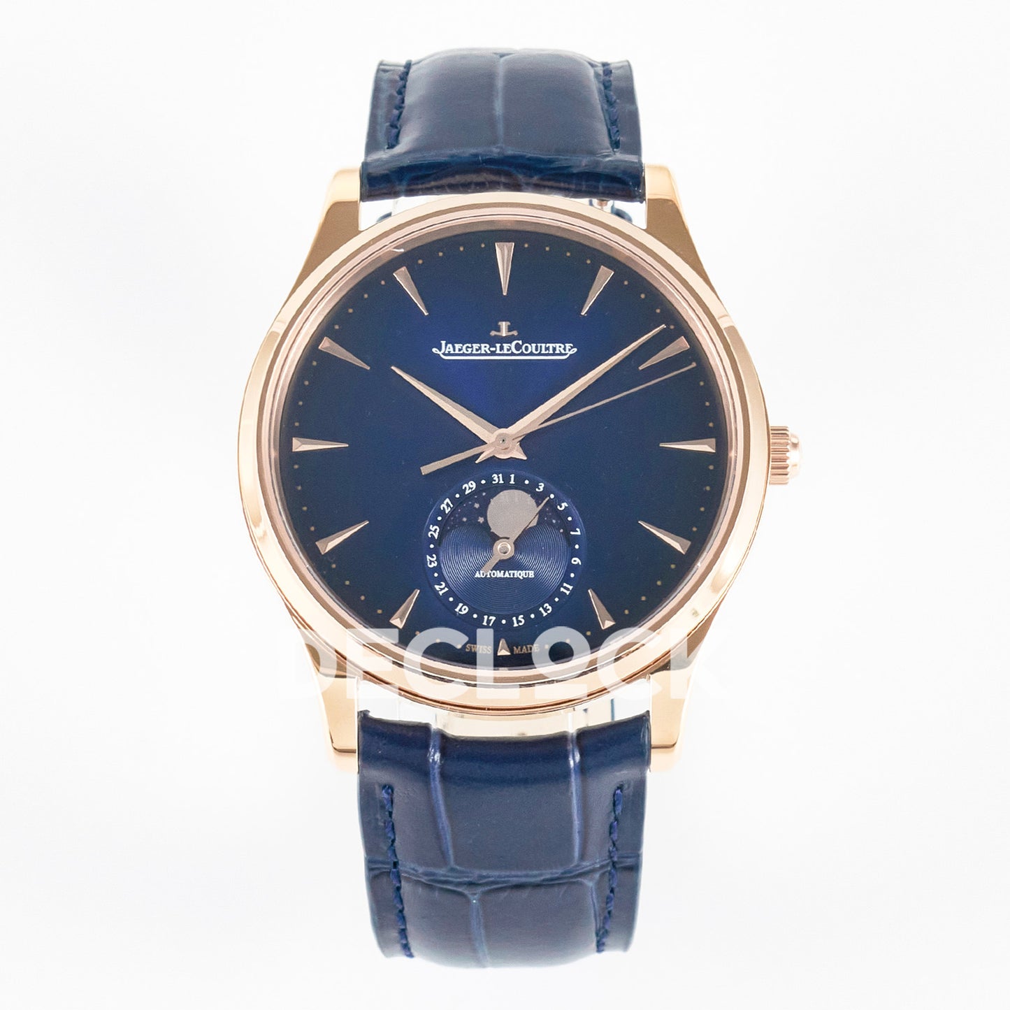 Jaeger-LeCoultre Master Ultra Thin Moon RG Blue 39mm Z+F SA925