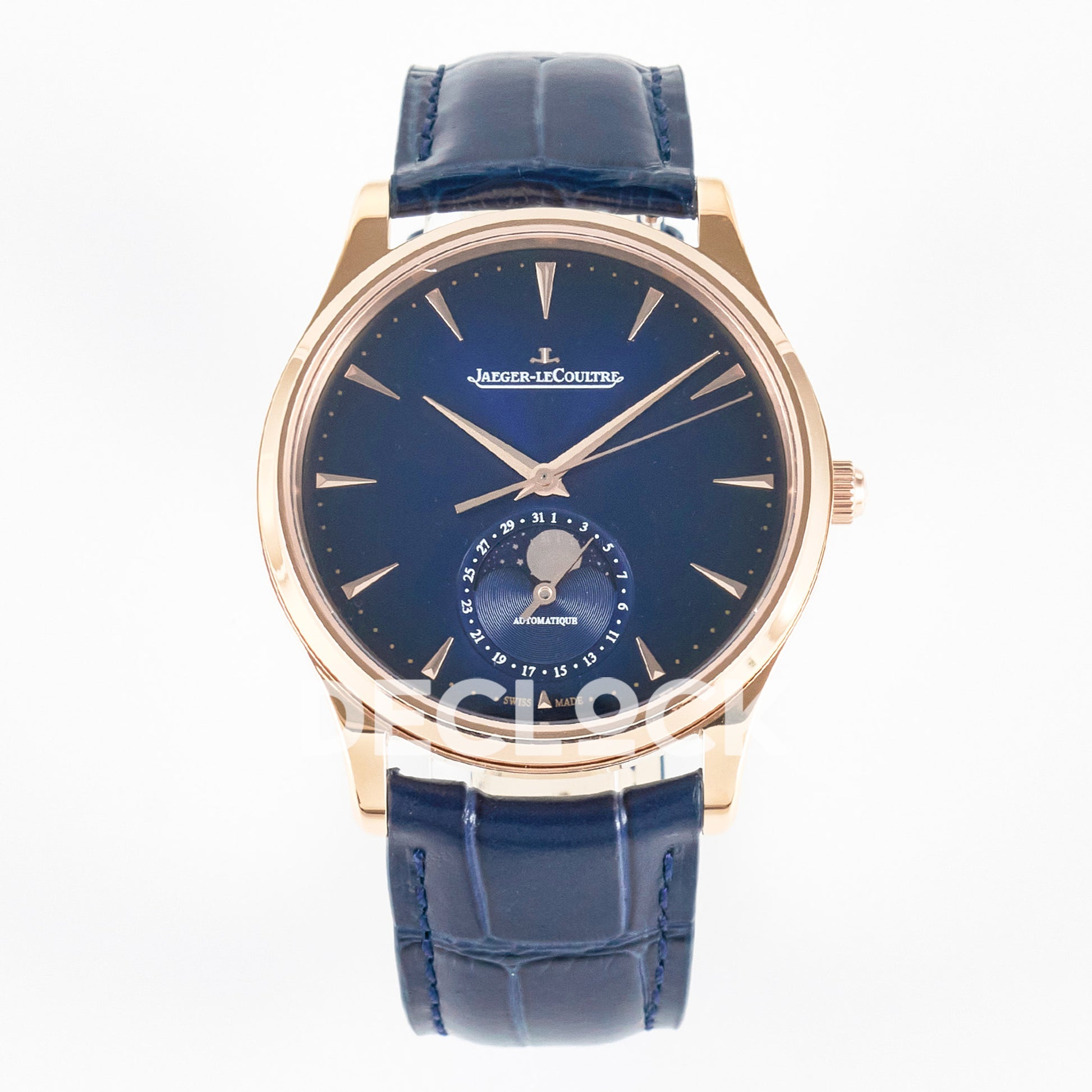 Jaeger-LeCoultre Master Ultra Thin Moon RG Blue 39mm Z+F SA925