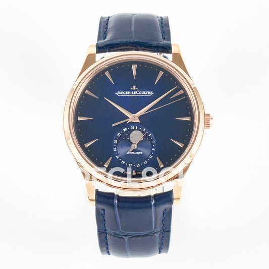 Jaeger-LeCoultre Master Ultra Thin Moon RG Blue 39mm Z+F SA925