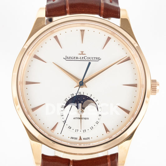 Jaeger-LeCoultre Master Ultra Thin Moon RG White 39mm Z+F A925