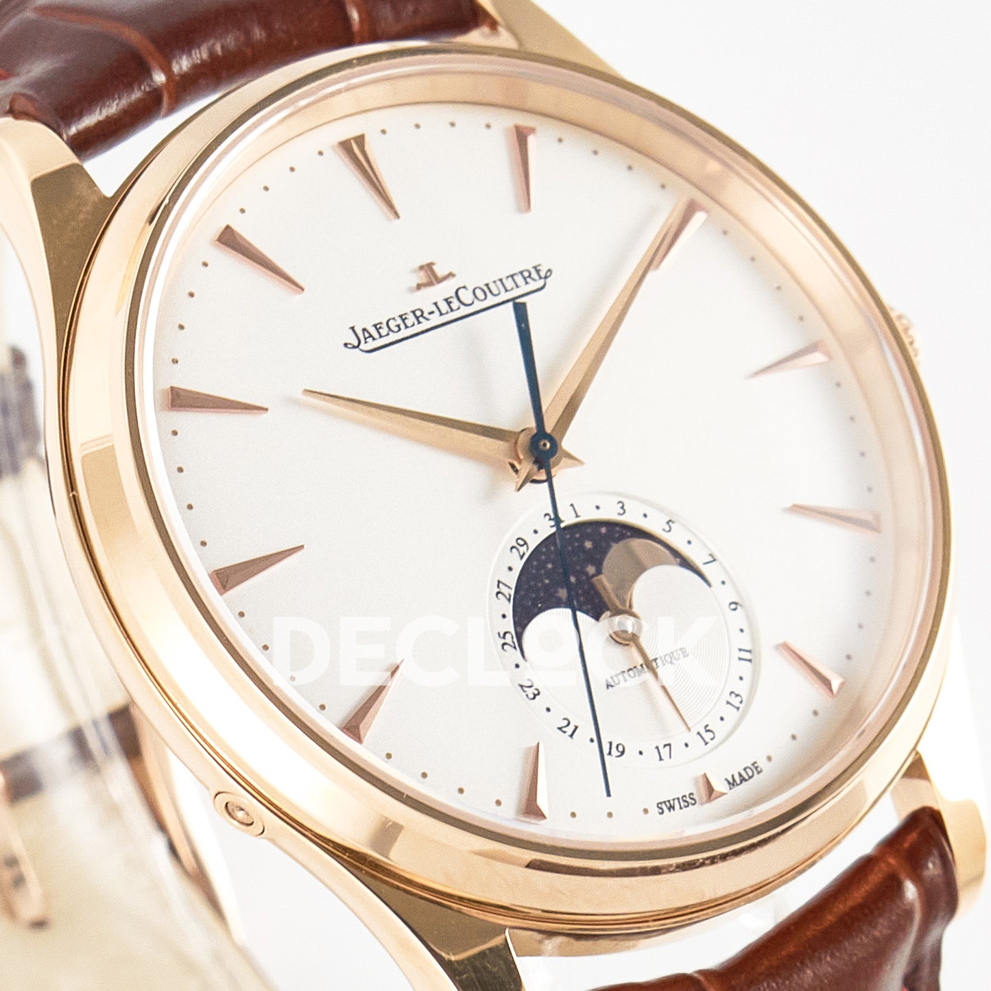 Jaeger-LeCoultre Master Ultra Thin Moon RG White 39mm Z+F A925