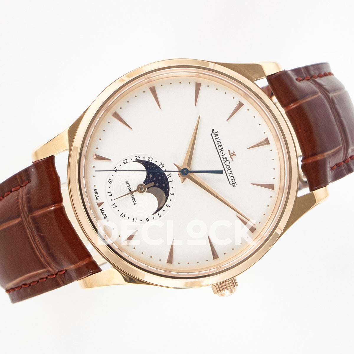 Jaeger-LeCoultre Master Ultra Thin Moon RG White 39mm Z+F A925