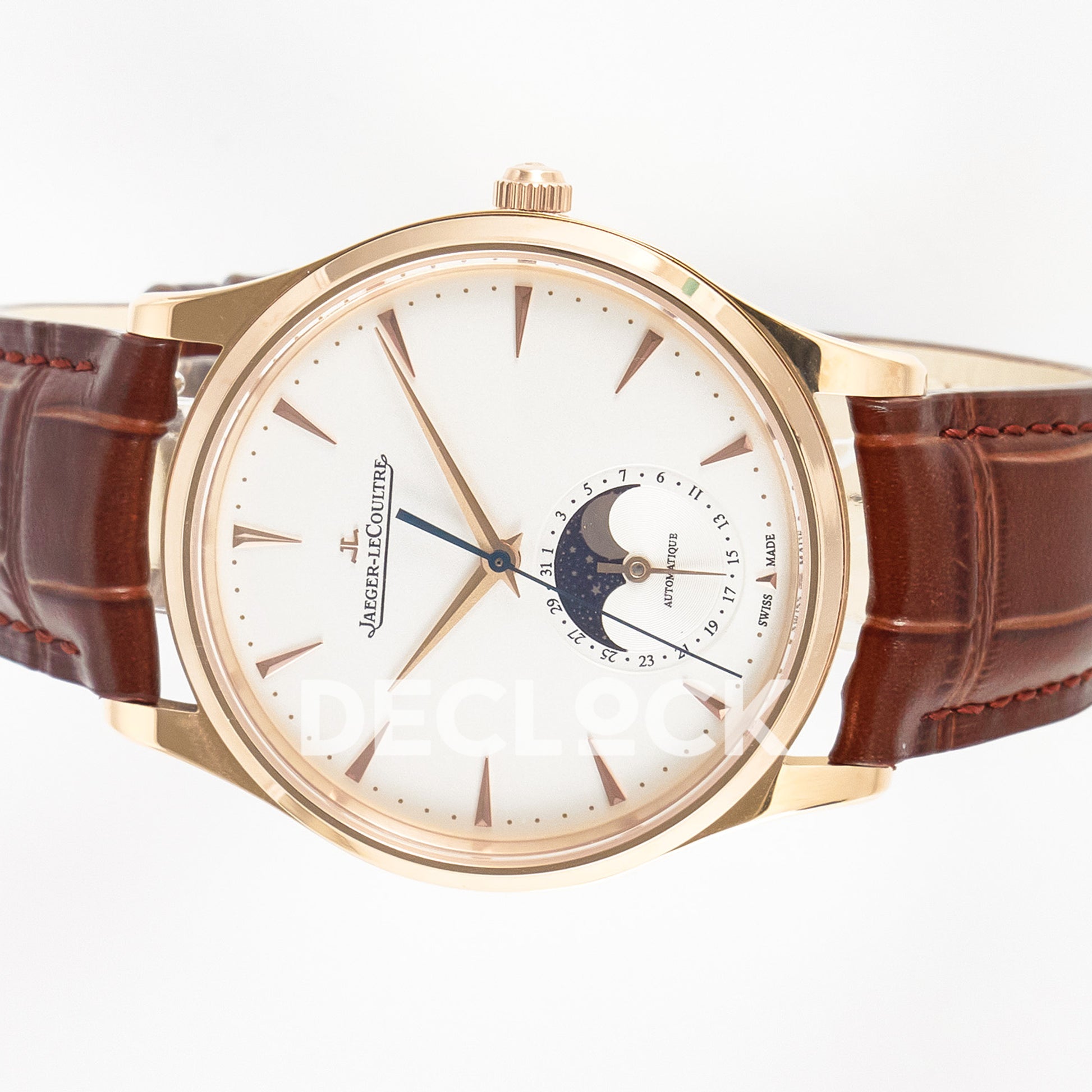 Jaeger-LeCoultre Master Ultra Thin Moon RG White 39mm Z+F A925