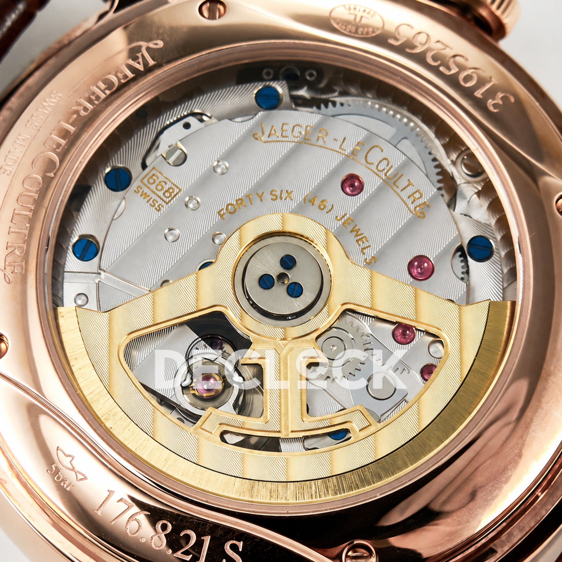 Jaeger-LeCoultre Master Ultra Thin Perpetual Calendar RG Cream Plain Bezel 39mm V9F A868 V2