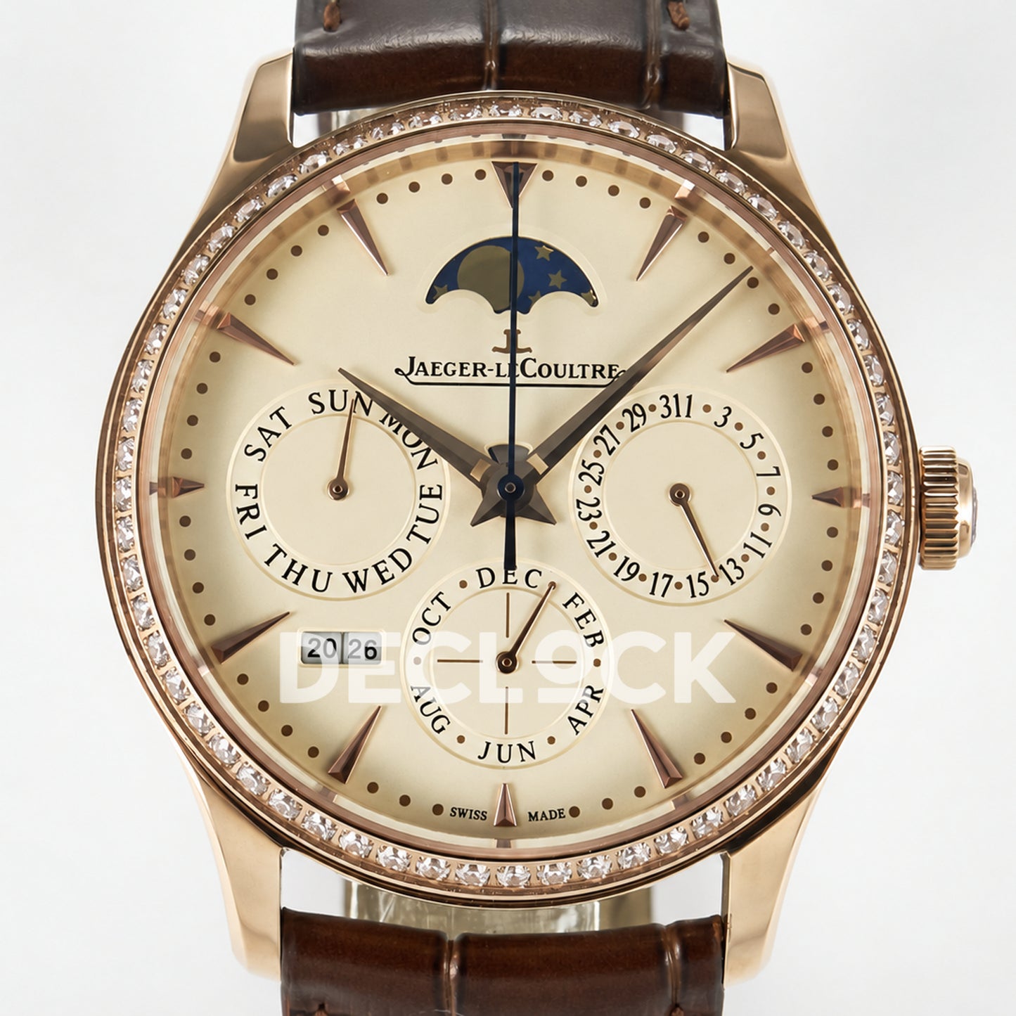 Jaeger-LeCoultre Master Ultra Thin Perpetual Calendar RG Cream 39mm V9F A868 V2