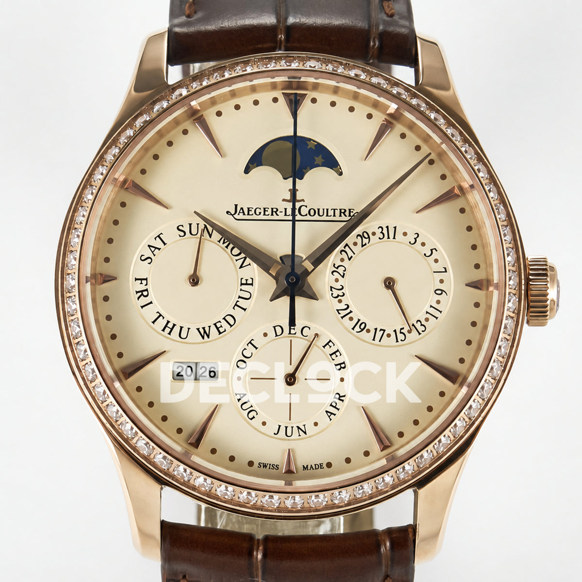 Jaeger-LeCoultre Master Ultra Thin Perpetual Calendar RG Cream 39mm V9F A868 V2