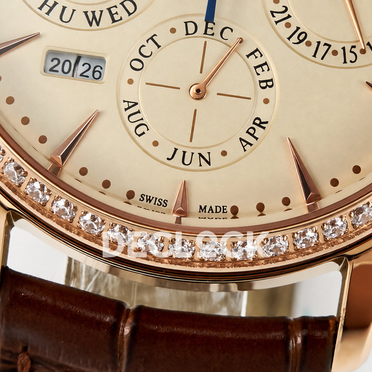 Jaeger-LeCoultre Master Ultra Thin Perpetual Calendar RG Cream 39mm V9F A868 V2