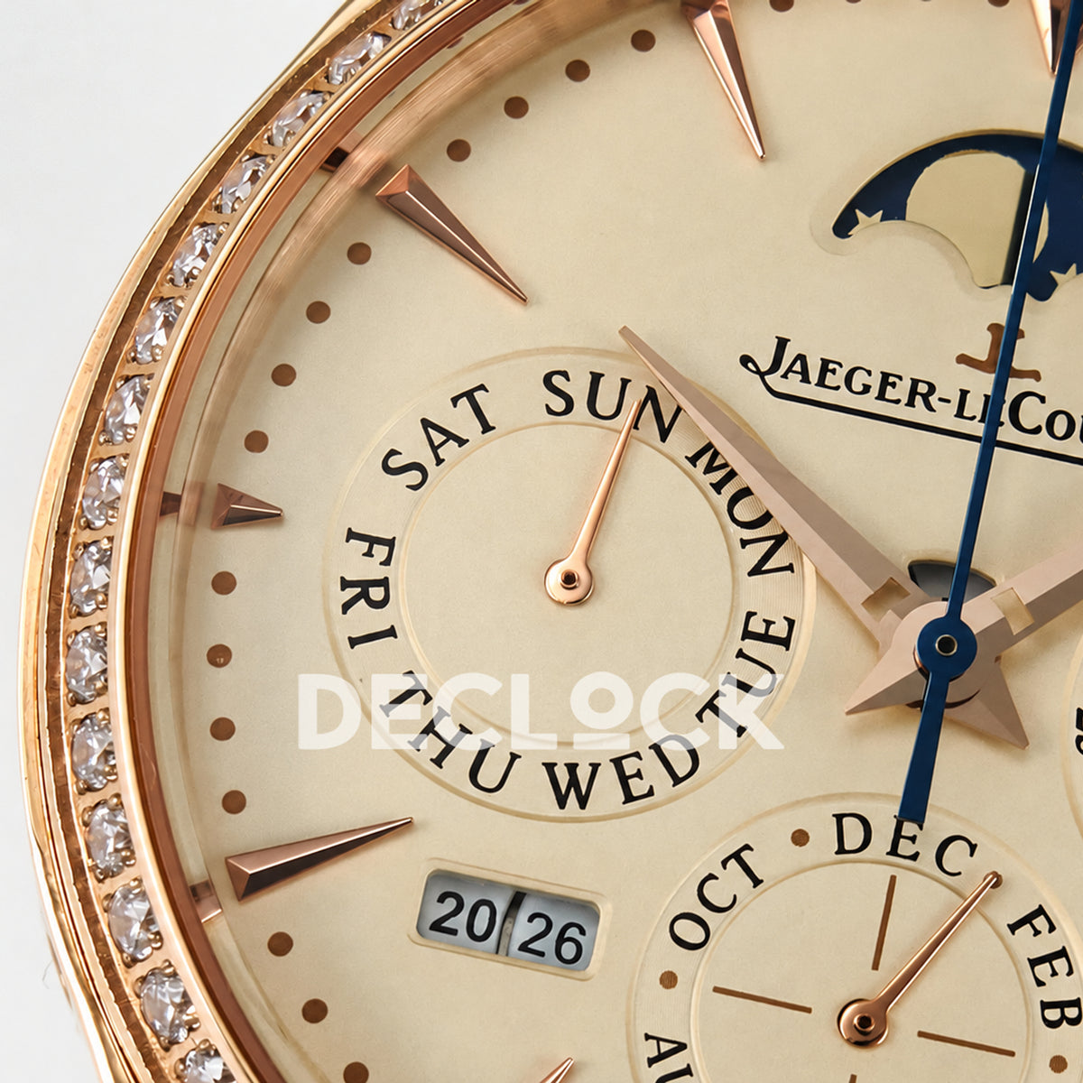 Jaeger-LeCoultre Master Ultra Thin Perpetual Calendar RG Cream 39mm V9F A868 V2