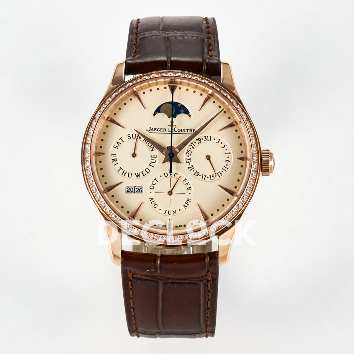 Jaeger-LeCoultre Master Ultra Thin Perpetual Calendar RG Cream 39mm V9F A868 V2