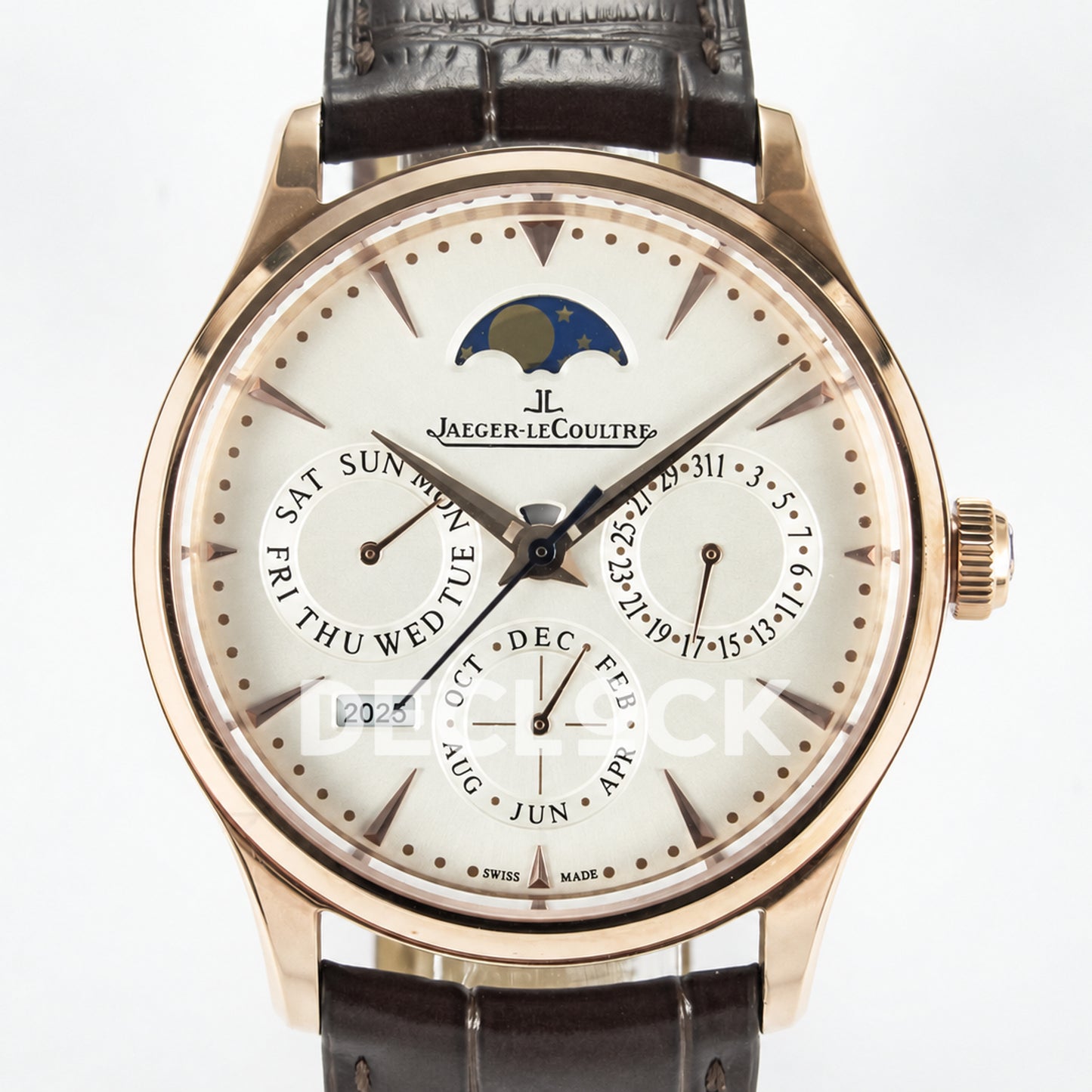 Jaeger-LeCoultre Master Ultra Thin Perpetual Calendar RG White 39mm V9F A868 V2