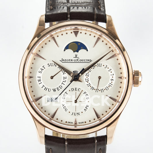 Jaeger-LeCoultre Master Ultra Thin Perpetual Calendar RG White 39mm V9F A868 V2