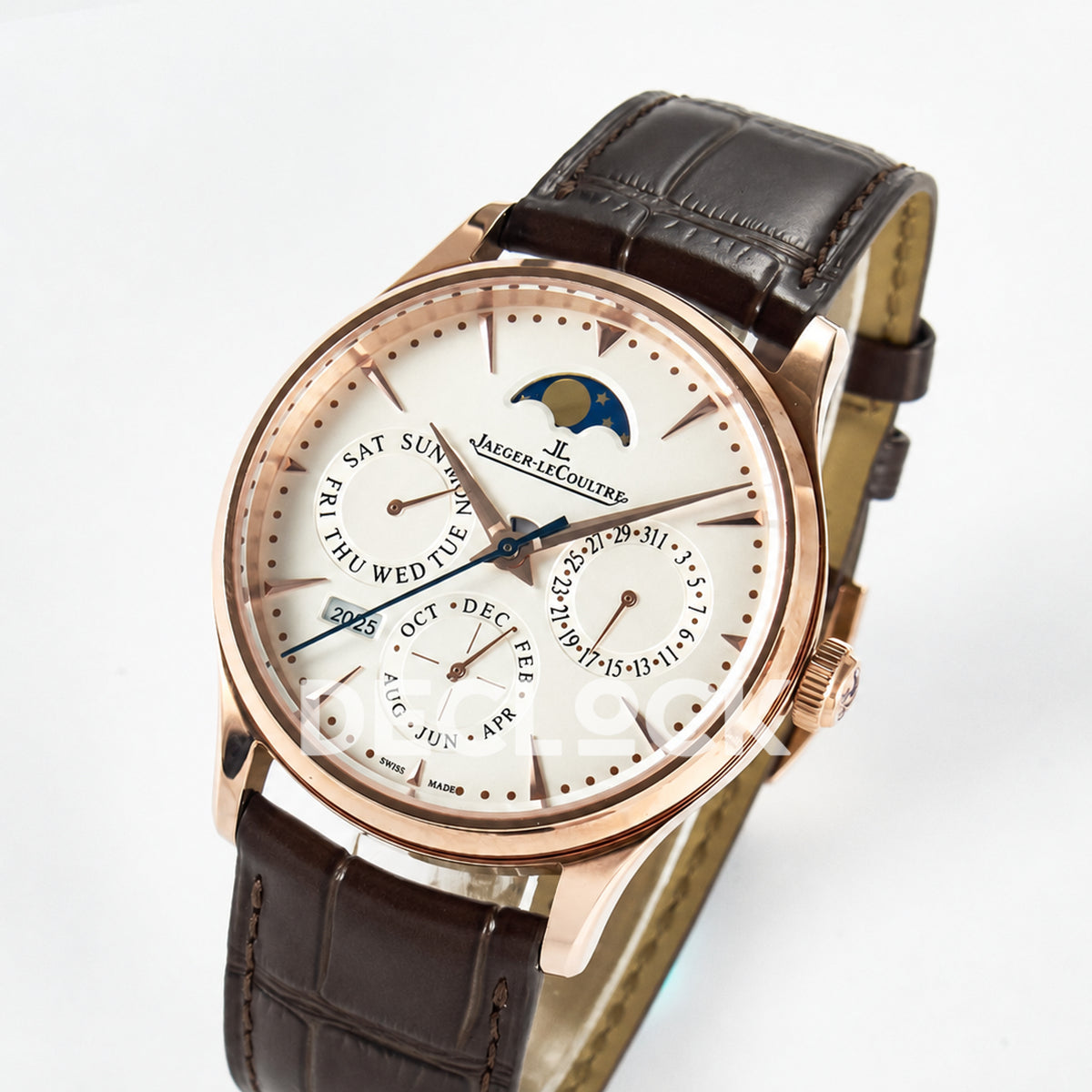 Jaeger-LeCoultre Master Ultra Thin Perpetual Calendar RG White 39mm V9F A868 V2