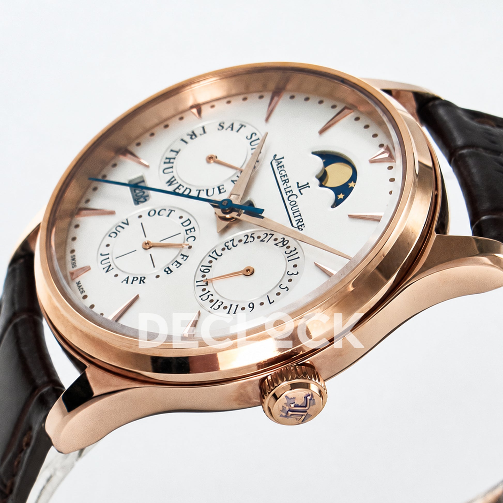 Jaeger-LeCoultre Master Ultra Thin Perpetual Calendar RG White 39mm V9F A868 V2